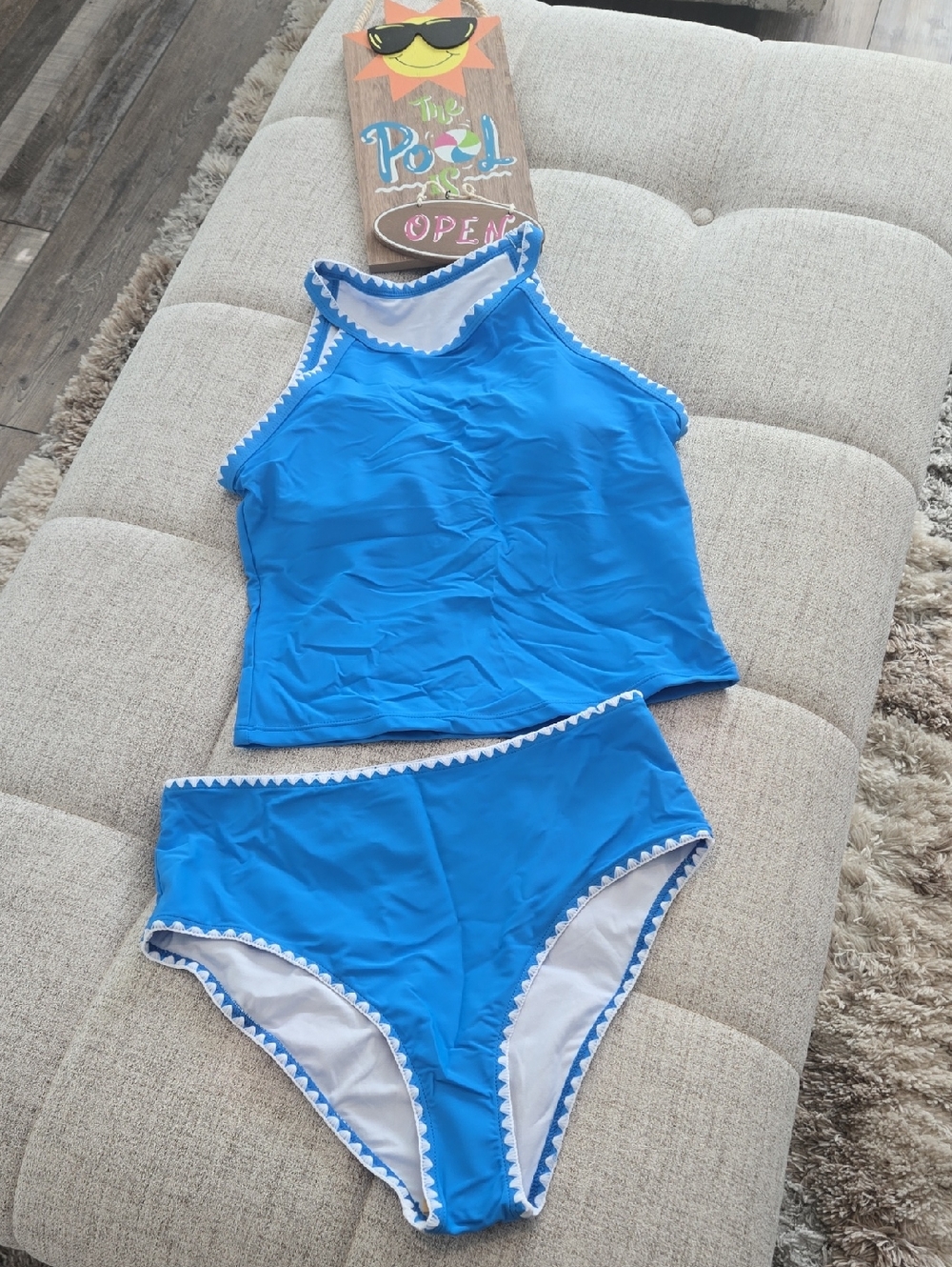 NWT Beachsissi High-neck Tankini Set